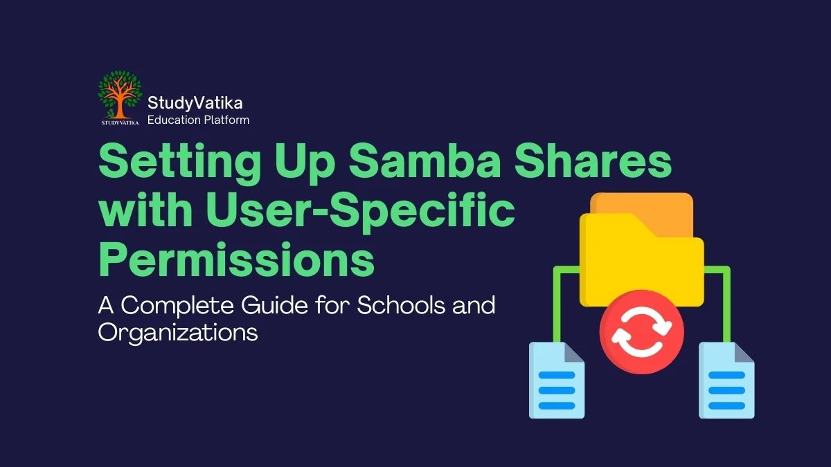 Setting Up Samba Shares with User-Specific Permissions: A Complete Guide for Schools and Organizations